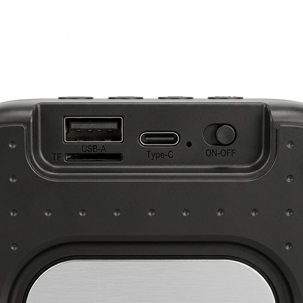 Odishion Ultra-Portable Bluetooth Speaker with Deep Bass & Hand Strap