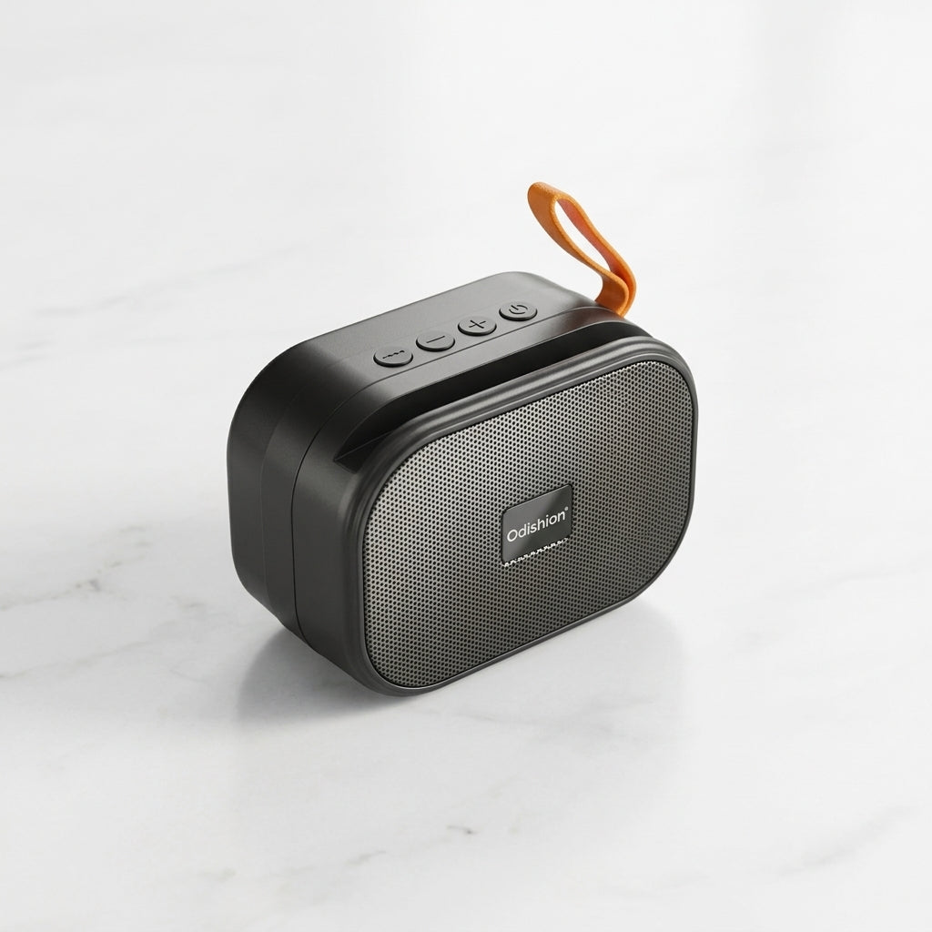 Odishion Ultra-Portable Bluetooth Speaker with Deep Bass & Hand Strap