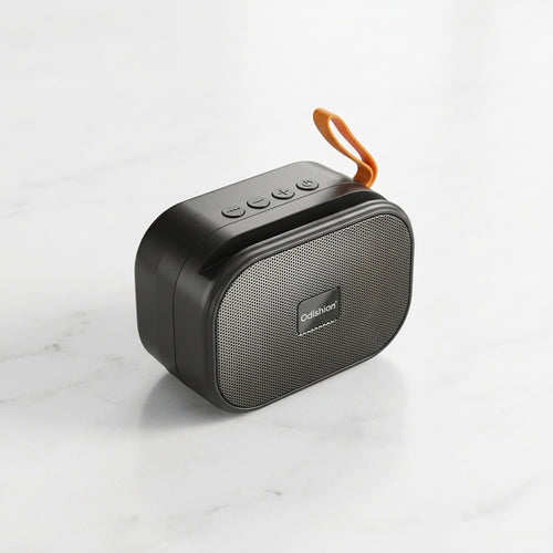 Odishion Ultra-Portable Bluetooth Speaker with Deep Bass & Hand Strap